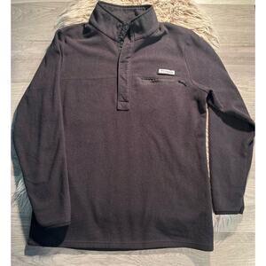 Columbia men’s black fleece pullover